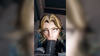 Sue Storm Sloppy BJ