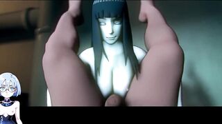 Hinata fucks Raikage with strap-on