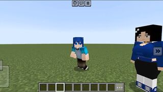 Ice Yukimura Fucking Laiya Nur in Minecraft Bedrock Add-on