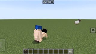Ice Yukimura Fucking Laiya Nur in Minecraft Bedrock Add-on