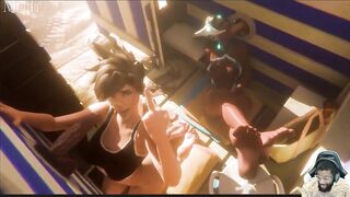 Sombra Watches Gloryhole Deepthroating, Bald Pussy Natasha Fucking, Huge POV Galacta Face Fucking