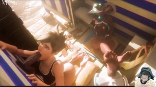 Sombra Watches Gloryhole Deepthroating, Bald Pussy Natasha Fucking, Huge POV Galacta Face Fucking