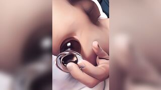 Je me fais plaisir avec mon plug