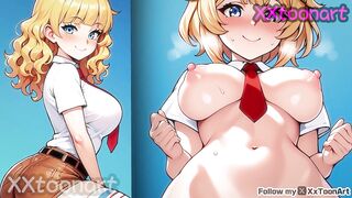 SpongeBob Hentai - Female SpongeBob Big tits r34