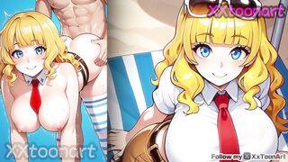 SpongeBob Hentai - Female SpongeBob Big tits r34