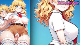 SpongeBob Hentai - Female SpongeBob Big tits r34