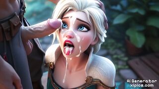 Elsa Frozen Disney Porn Hentai R34 collection nsfw nude cartoon porn pictures watch now Ai Generated