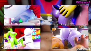 Minecraft Hentai (我的世界) - Female Ender Man Blowjob big tits