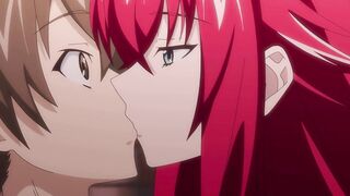 Issei's Christmas Night Turns Into a Passionate Blowjob & Cum in Mouth • HENTAI UNCENSORED (Parody)