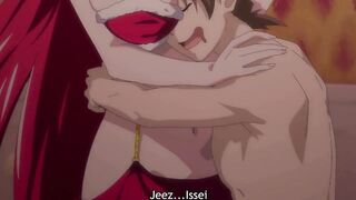 Issei's Christmas Night Turns Into a Passionate Blowjob & Cum in Mouth • HENTAI UNCENSORED (Parody)