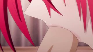Issei's Christmas Night Turns Into a Passionate Blowjob & Cum in Mouth • HENTAI UNCENSORED (Parody)