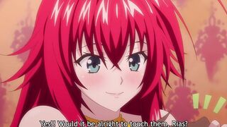 Issei's Christmas Night Turns Into a Passionate Blowjob & Cum in Mouth • HENTAI UNCENSORED (Parody)