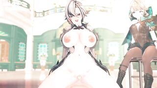Genshin impact Gooning waifus PMV