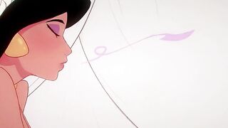 Jasmine Princess Passional Sex Date / She Need A Bigger Cock / ( JasJas Nights Cartoon XXX Parody )