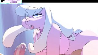 CUTE FUTANARI FURRY FUCK AND BLOWJOB HENTAI ANIMATION 4K 60FPS