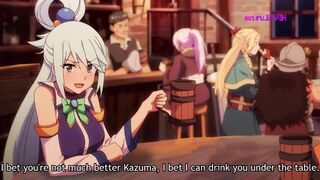 A Bet Sealed by a Drink, a Night of Overwhelming Sex Tension at the Bar • HENTAI UNCENSORED (Parody)