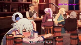A Bet Sealed by a Drink, a Night of Overwhelming Sex Tension at the Bar • HENTAI UNCENSORED (Parody)