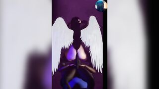 Tifa Final Fantasy Dance & Ride Long Black Cock 3D Animation