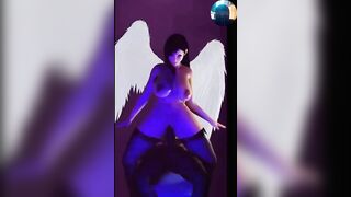 Tifa Final Fantasy Dance & Ride Long Black Cock 3D Animation