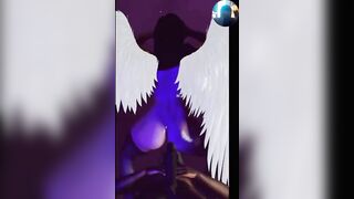 Tifa Final Fantasy Dance & Ride Long Black Cock 3D Animation
