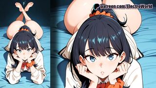 Gridman's Obsession: Rikka’s Juicy Thighs Dominate the Battle