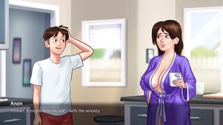 Debbie New Scene | Fist time kissing Debbie From Summertime Saga New Game