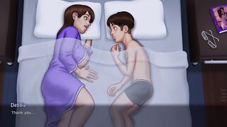 Debbie New Scene | Bed Sex Scene From Summertime Saga New Game