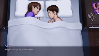 Debbie New Scene | Bed Sex Scene From Summertime Saga New Game