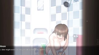 Debbie New Scene | Anon going to bath while Debbie bathing in fist time