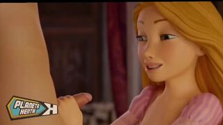 Rapunzel sex oral blowjob