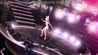 Kagamine Rin Nostalogic Project diva Nude Mod Full Nude