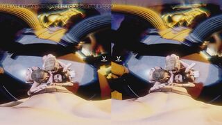 Worship Goddesses - triple blowjob in a classic temple featuring amazon version of Super Girl, Powergirl and Wonder Woman