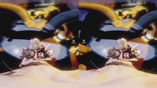Worship Goddesses - triple blowjob in a classic temple featuring amazon version of Super Girl, Powergirl and Wonder Woman