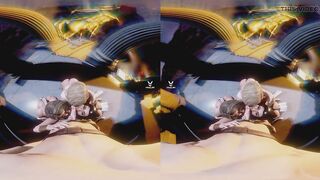 Worship Goddesses - triple blowjob in a classic temple featuring amazon version of Super Girl, Powergirl and Wonder Woman