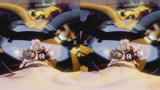 Worship Goddesses - triple blowjob in a classic temple featuring amazon version of Super Girl, Powergirl and Wonder Woman