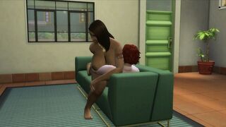 Fodendo com Massagista - The Sims 4