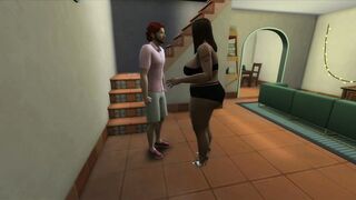 Fodendo com Massagista - The Sims 4