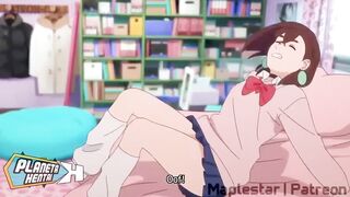 dandadan okarun and  hardcore sex maplestar