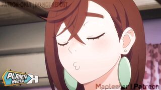 dandadan okarun and  hardcore sex maplestar