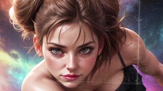 Gorgeous Polish Ai Model with Light Brown Hair