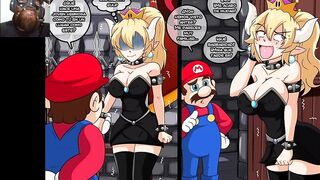 Bowsette Gets Fucked By Mario And Rides Until She Gets A Load Of Cum