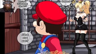 Bowsette Gets Fucked By Mario And Rides Until She Gets A Load Of Cum