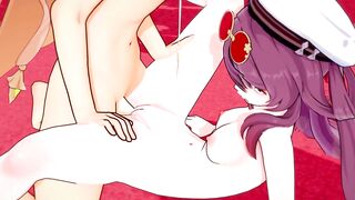 Hu tao and Aether have Sex at Lantern Rite - Genshin Impact
