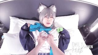【Blue Archive】Enjoying Rough sex with Shiroko cosplay, hentai shemale Femboy Crossdresser 3