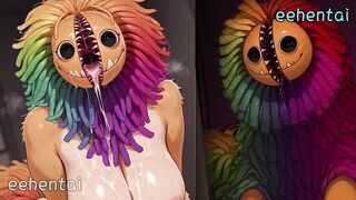 Poppy Playtime hentai - Yarnaby furry big tits by eehentai