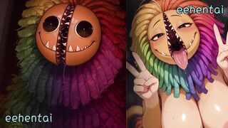 Poppy Playtime hentai - Yarnaby furry big tits by eehentai