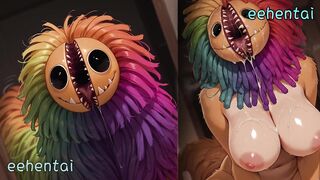 Poppy Playtime hentai - Yarnaby furry big tits by eehentai