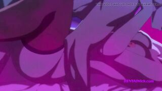 Hot Night with Sexy Momo, All Holes are Filled with Cum - Hentai Sex Parody