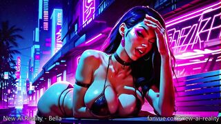 New AI Reality: Bella - Obsessed with Dildos