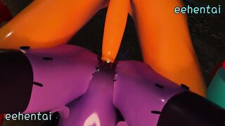 Poppy Playtime hentai - Catnap sex with The Player